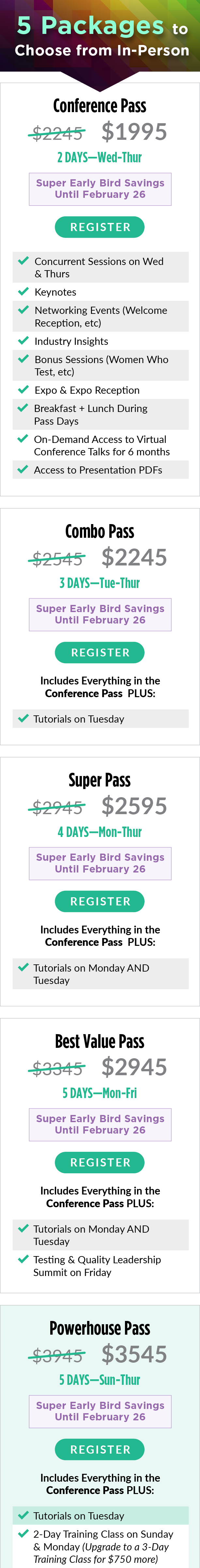 Mobile In-Person Passes